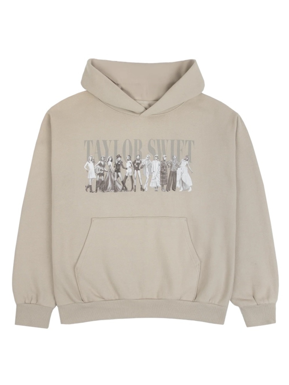 TAYLOR SWIFT • TTPD ERAS BEIGE HOODIE